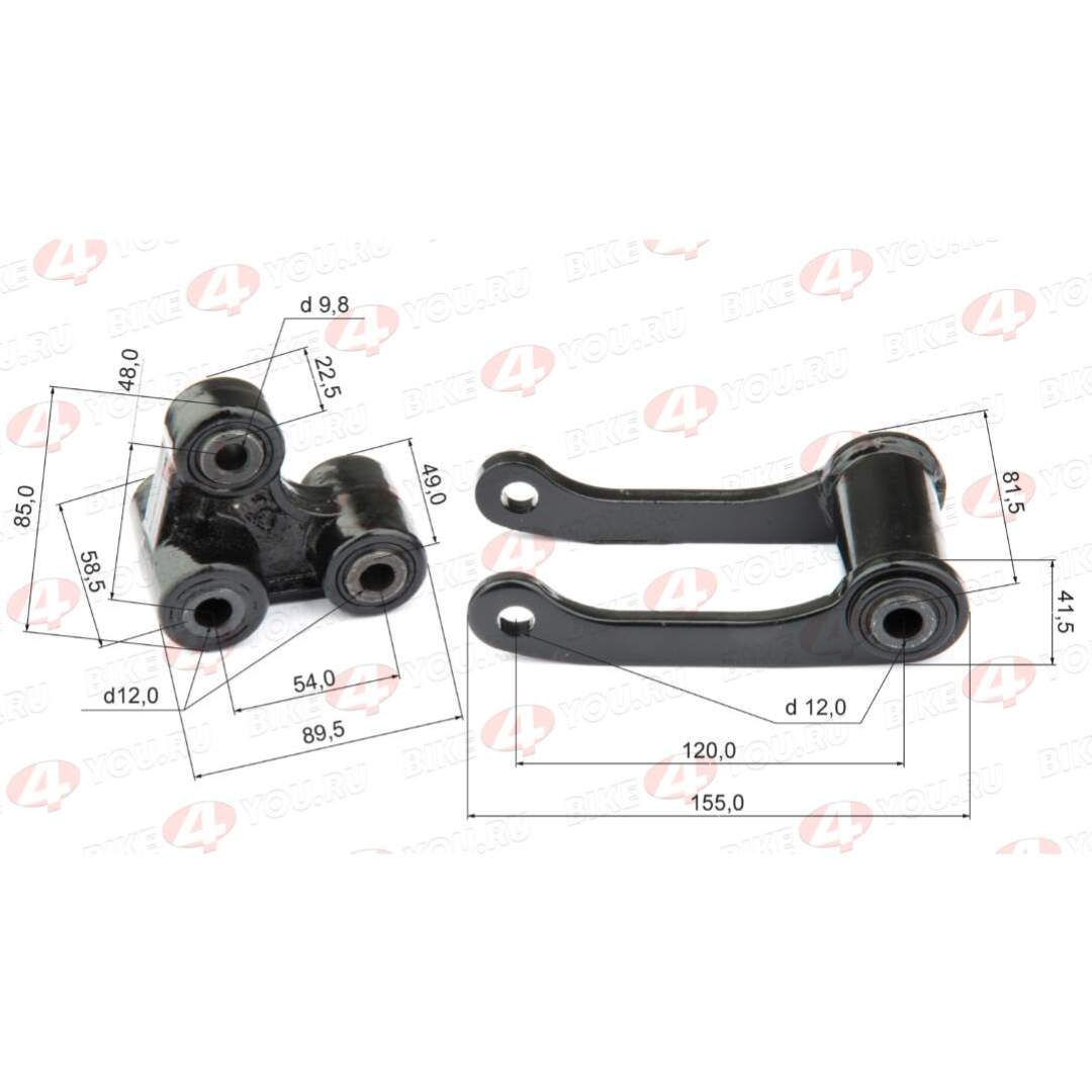 Прогрессия в сборе CRF 250/KAYO K1/BSE J1/J2