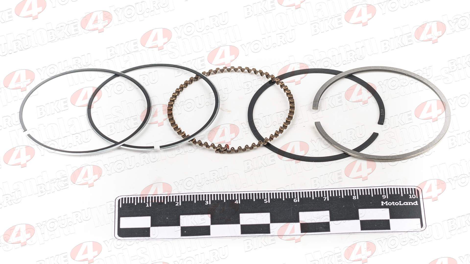 Кольца поршневые 4T d=62mm 162FMJ (CG150D)