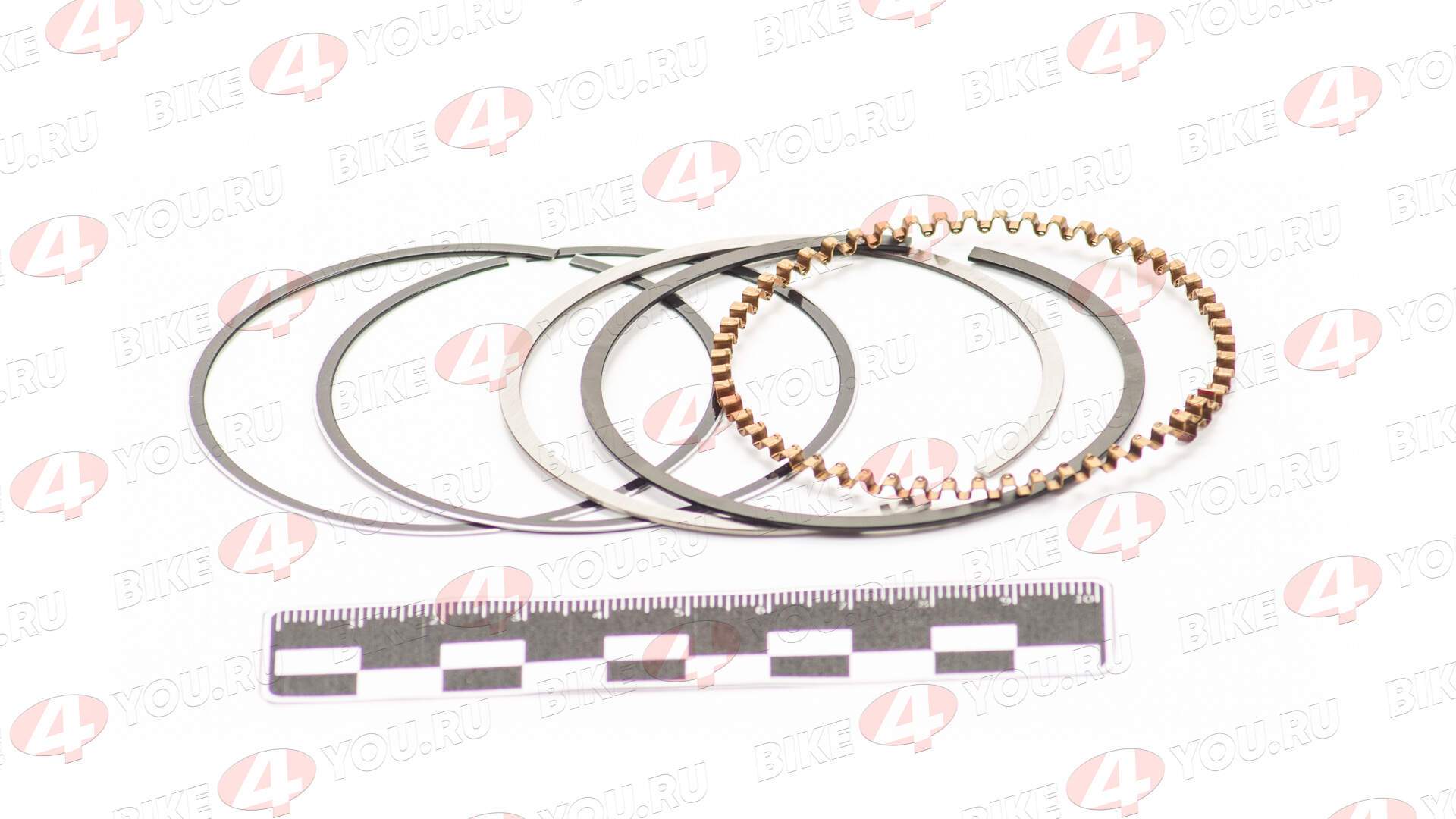 Кольца поршневые 4T d=65,5mm 166FMM(CBN250/CGN250)