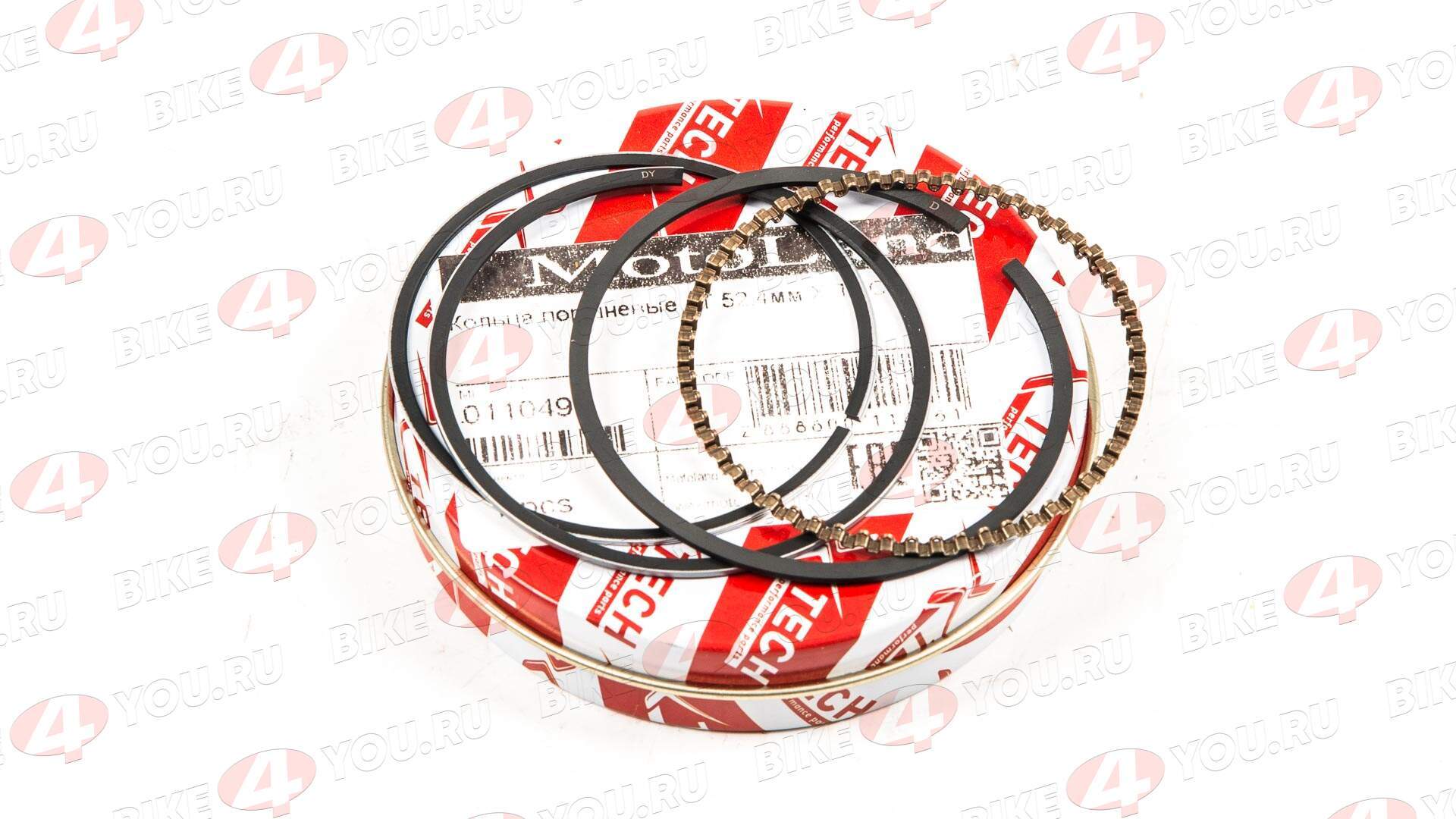 Кольца поршневые 4T d=52,4mm 152FMI 110см3 X-TECH
