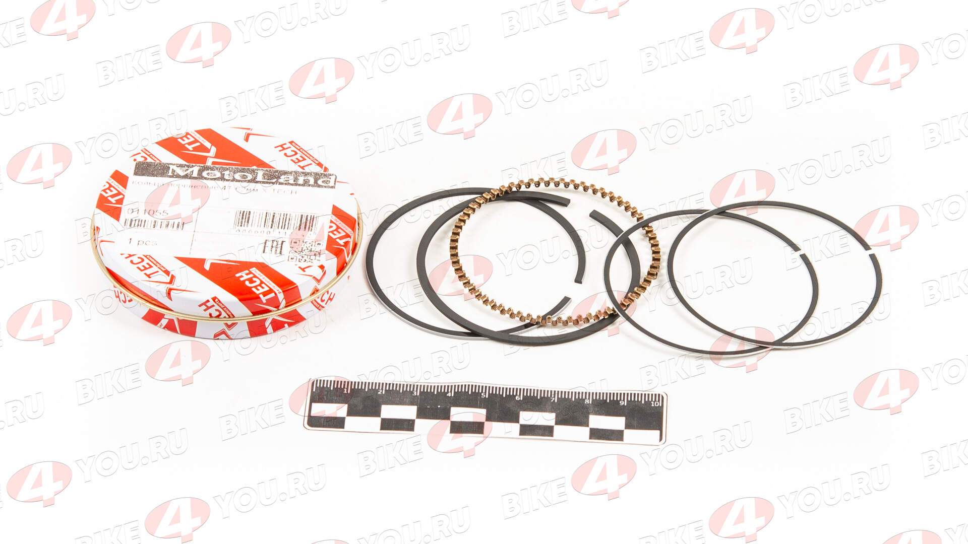 Кольца поршневые 4T d=62mm X-TECH