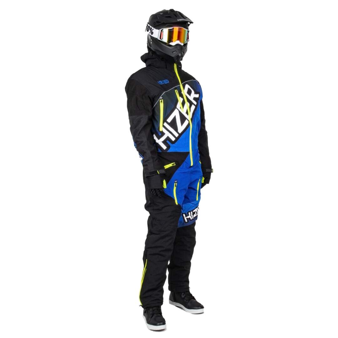 Комбинезон для снегохода HIZER №2 black-blue (текстиль) (XXXL) Комбинезон для снегохода HIZER №2 black-blue (текстиль) (XXXL)