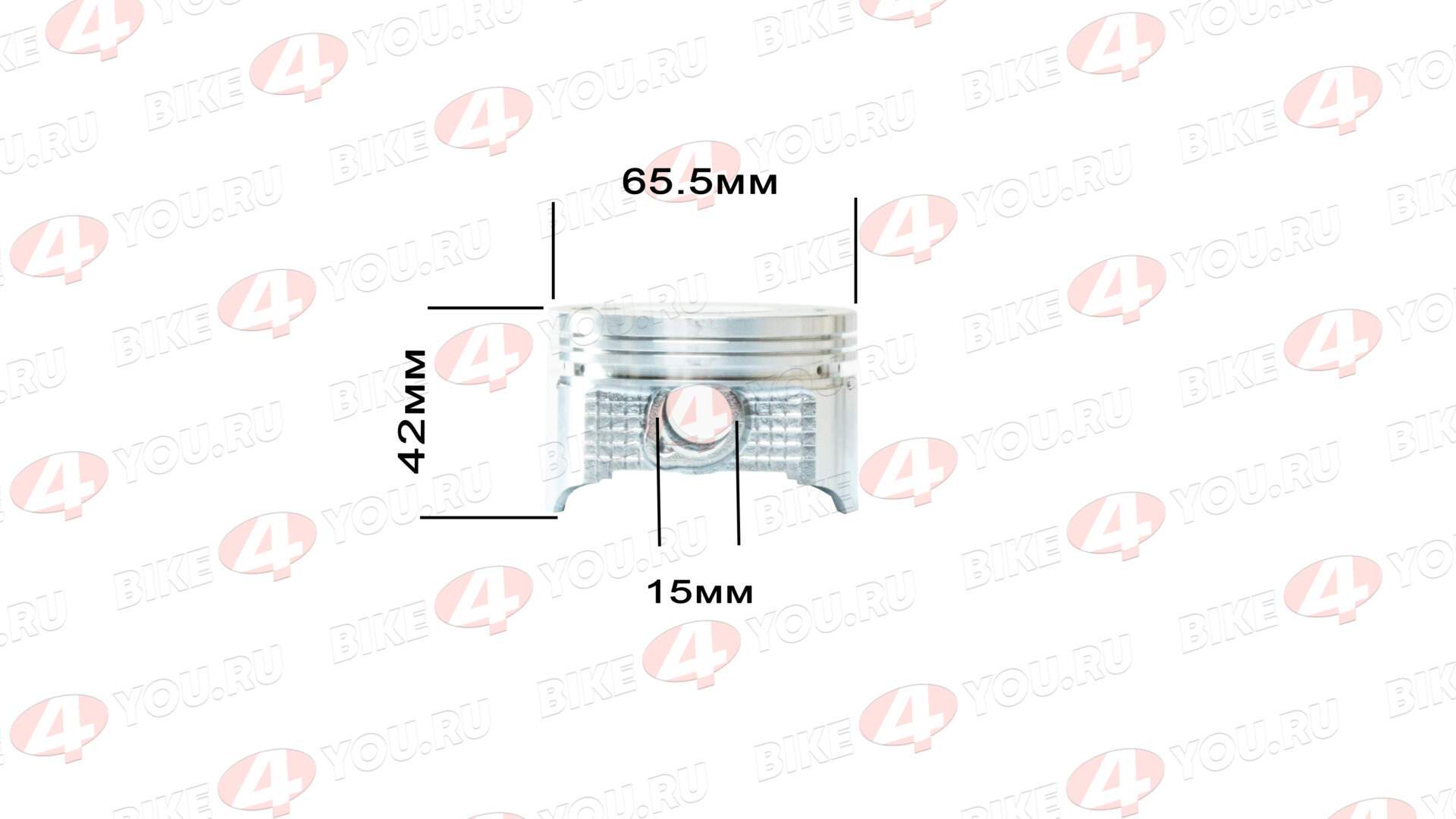 Поршень в сборе d=65.5mm 166FML (CBB200)