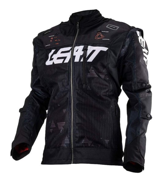 Куртка мото LEATT #10 black (текстиль) (XL)