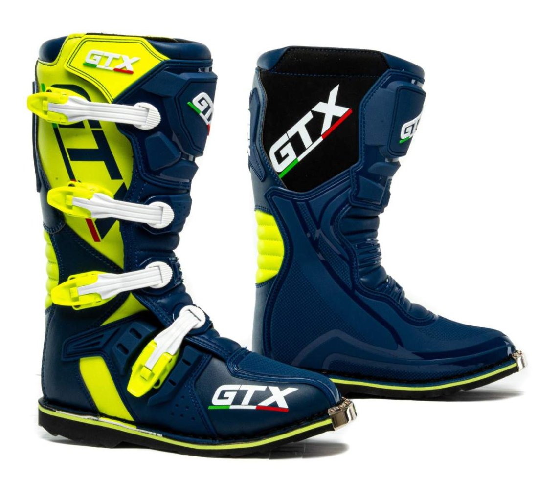 Мотоботы GTX MX #1 blue/green (р. 42)