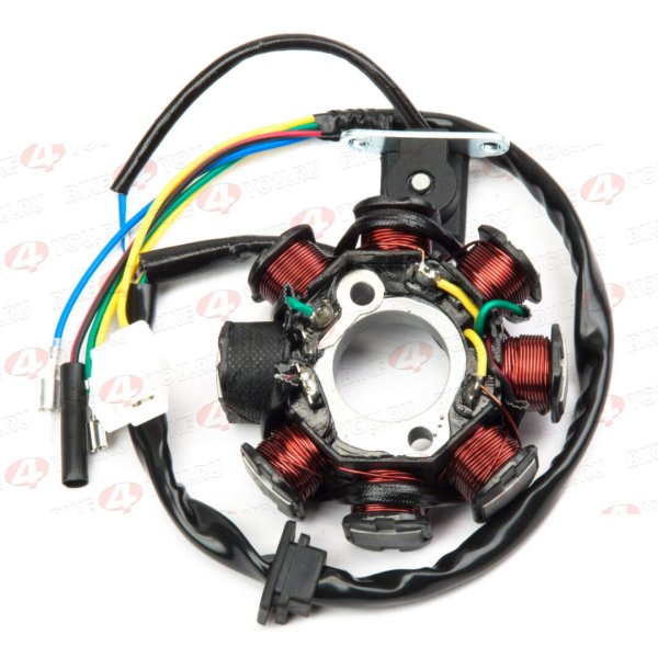 Статор генератора 157QMJ 150см3 (7+1 катушка)