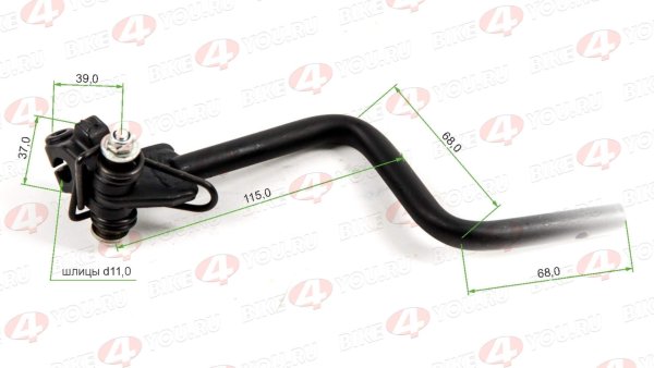 Рычаг п.п. в сборе 161QMK-B2 200см3 с реверсом