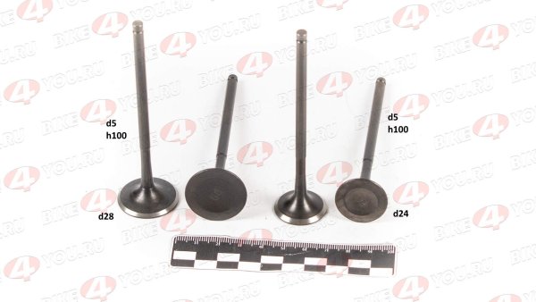 Клапаны ГРМ 174MN-3 (CBS300) (компл=4шт) ZS