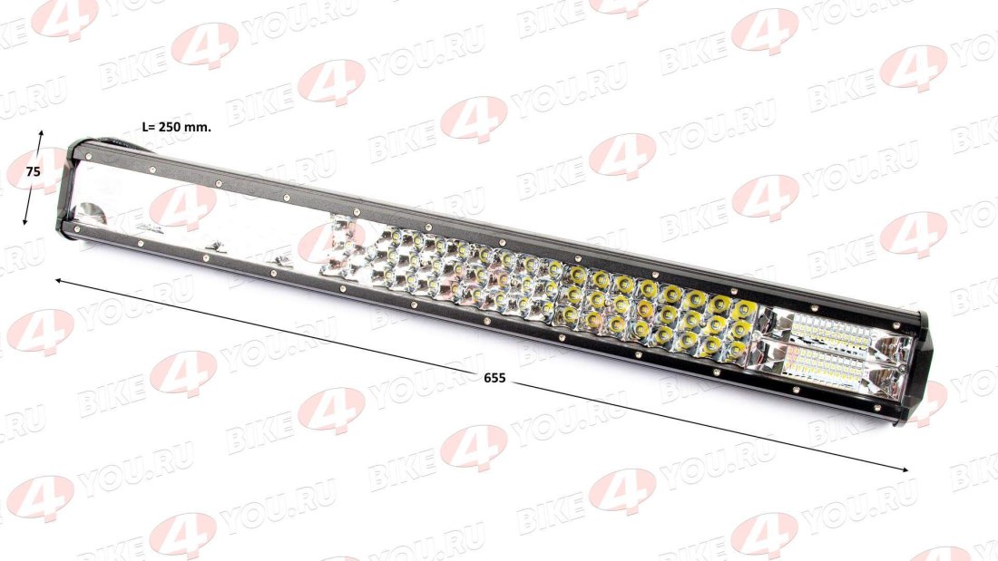 Фара 360w RAY-W 26" LED балка