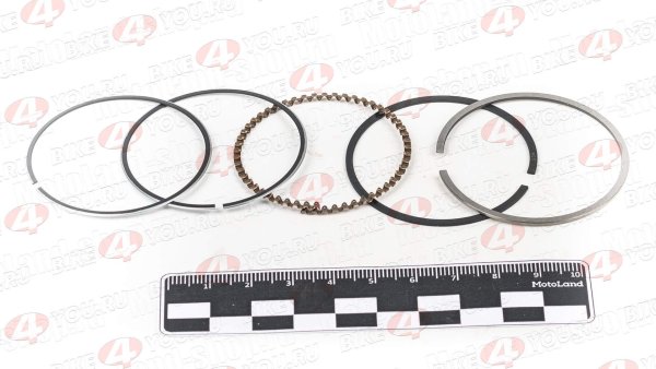 Кольца поршневые 4T d=63,5mm 163FML-2 (CB200-C) 163FML (CG200-A)