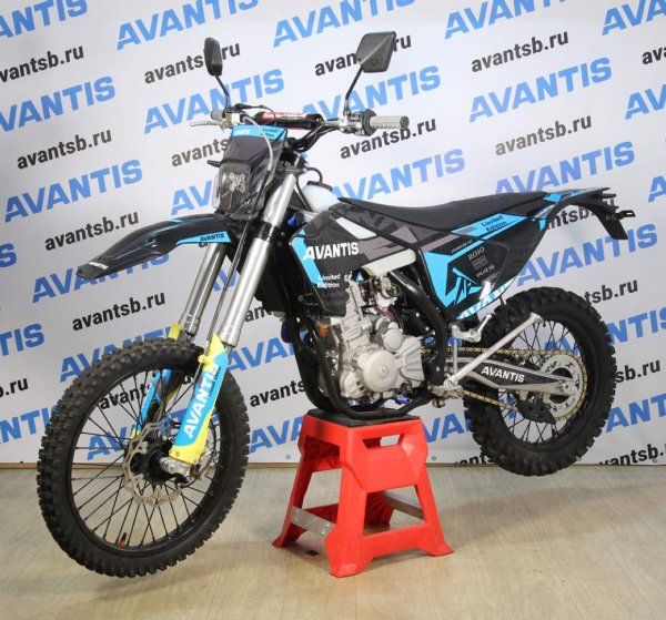 Мотоцикл эндуро Avantis Enduro 300 Carb (CBS300/174MN-3 Design HS черный) KKE с ПТС