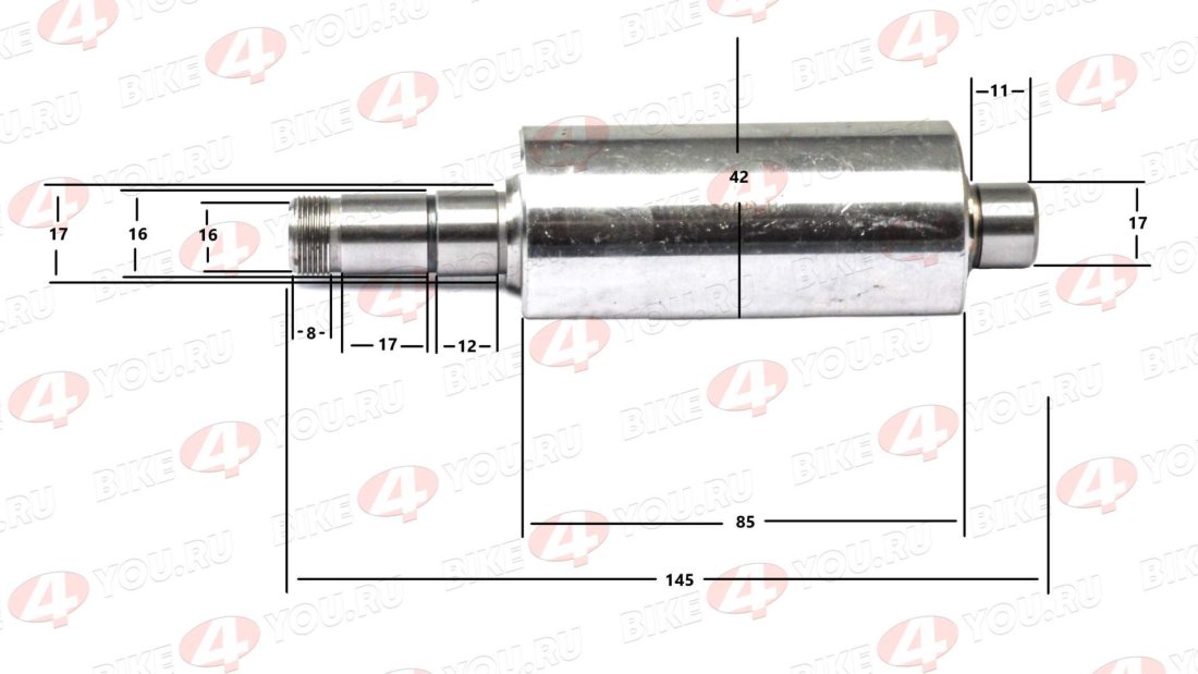 Вал балансирный 164FML,166FMM,170FMM (CBB250/NT200/NT250)