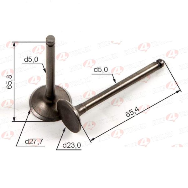 Клапан 161QMK-B2 200см3 с реверсом