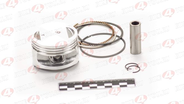 Поршень в сборе W190 4V (4х клапанный) 190см3 D=62 ZS 