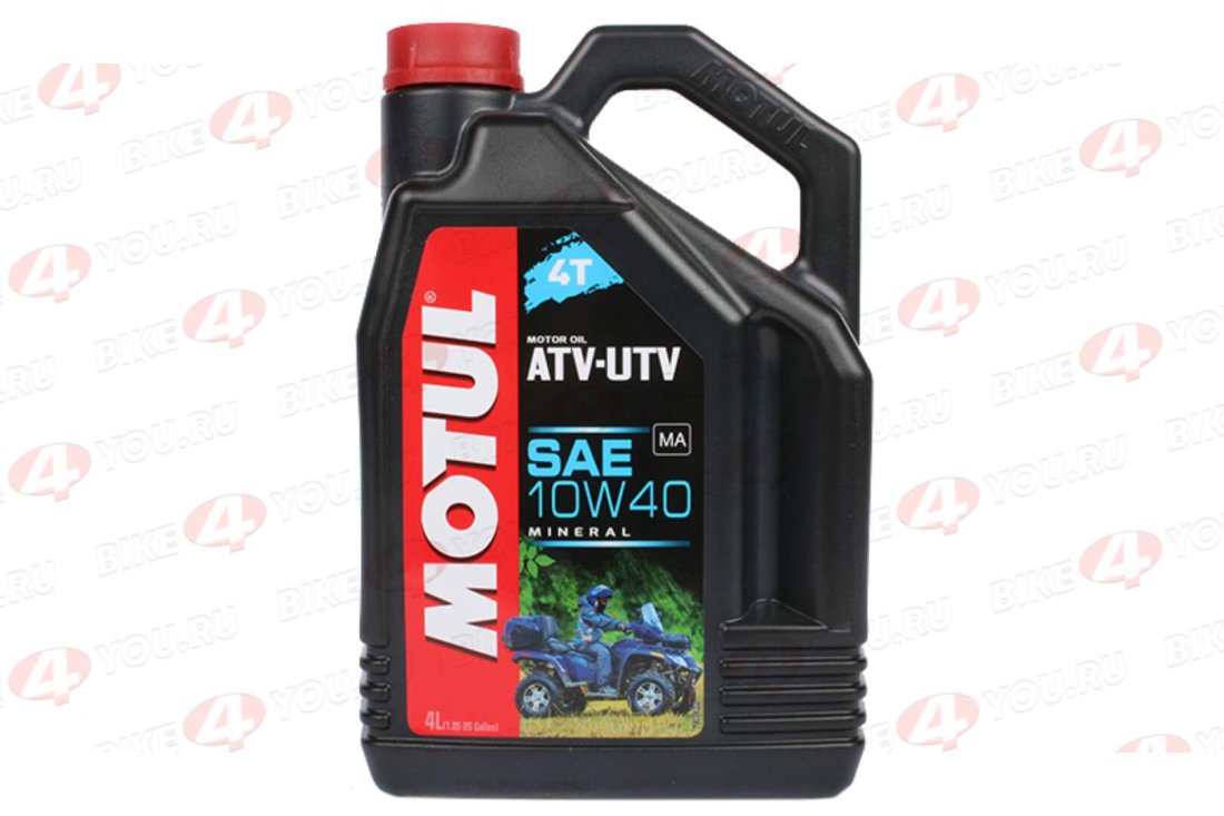 Масло моторное Motul ATV-UTV 10W-40 4T 4L