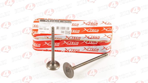 Клапаны ГРМ 162FMJ (CG150D) (компл=2шт) X-TECH