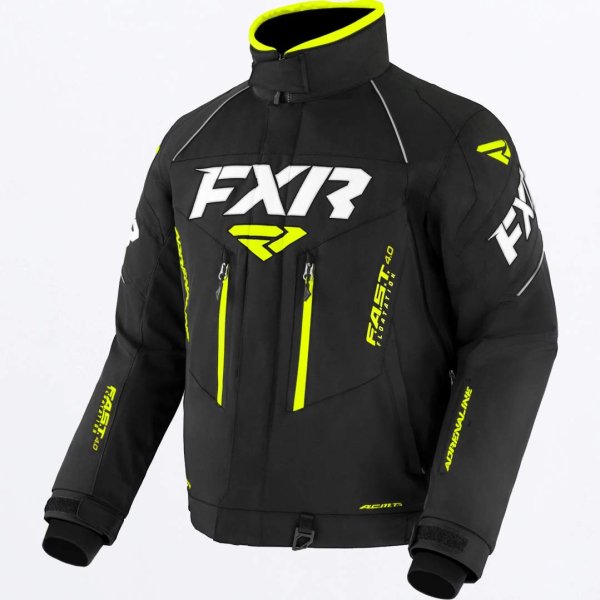 Куртка для снегохода FXR Adrenaline #1 black (текстиль) (L)