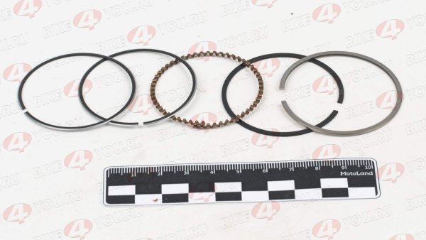 Кольца поршневые 4T d=56,5mm 156FMI (CB125D)