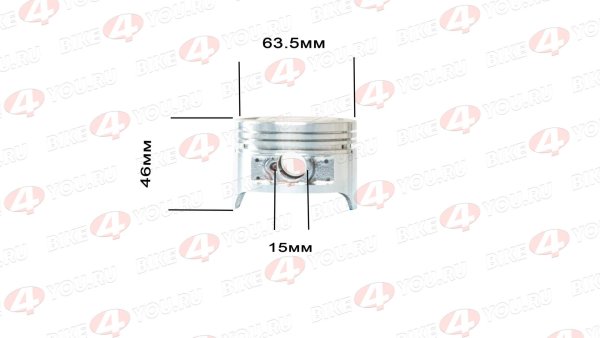 Поршень в сборе d=63.5mm 164FML (NT200)