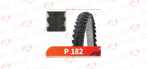 Покрышка Вело 24х1,75 P-182 (Wanda tire)