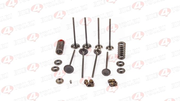 Клапаны ГРМ 170MM-2 (CB250) water, 4V / 177MM (NC250) (компл=4шт+ремкомплект)/ 182MN (NC300)  ZS